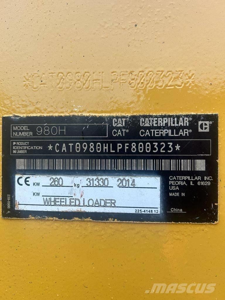 CAT 980H Radlader