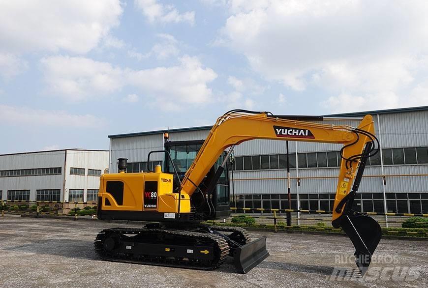 Yuchai YC80 PREMIUM Raupenbagger
