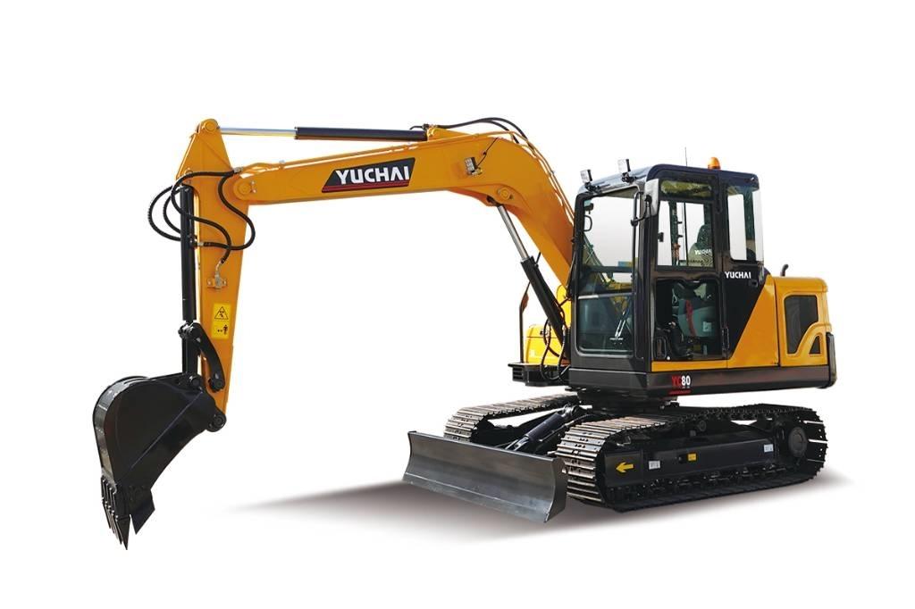 Yuchai YC80 PREMIUM Raupenbagger