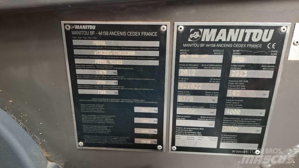 Manitou MLT 840-137 Teleskoplader