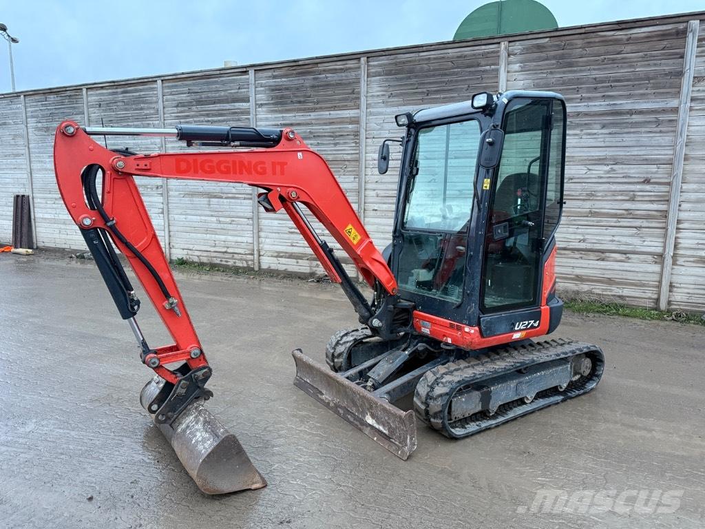 Kubota U 27-4 Minibagger < 7t
