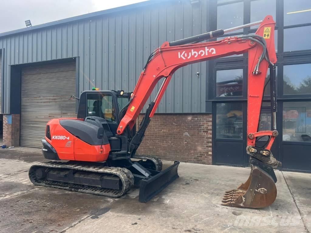 Kubota KX 080-4 Minibagger < 7t