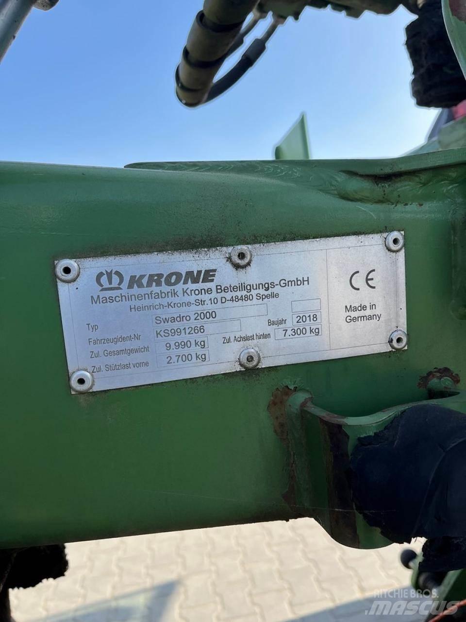 Krone Swadro 2000 Schwader