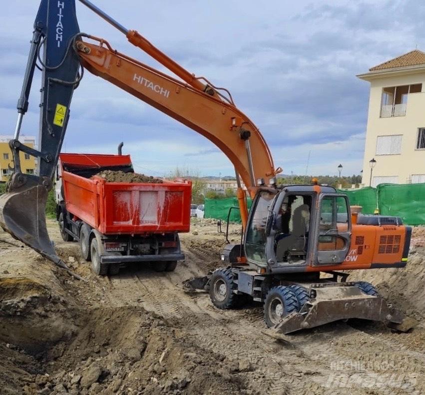 Hitachi ZX 210 W Mobilbagger