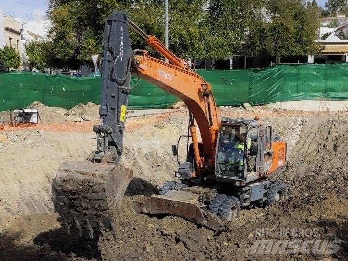 Hitachi ZX 210 W Mobilbagger