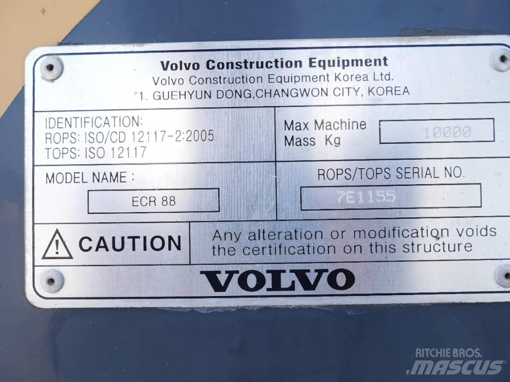 Volvo ECR 88 Midibagger  7t - 12t