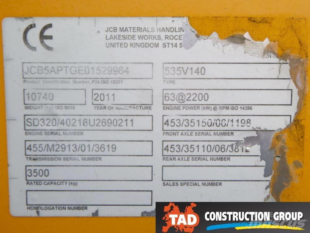 JCB 535-140 Hiviz Teleskoplader