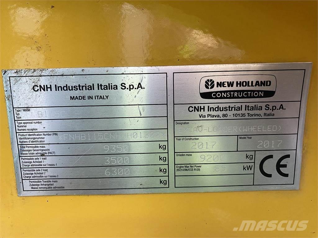 New Holland LB115 Baggerlader