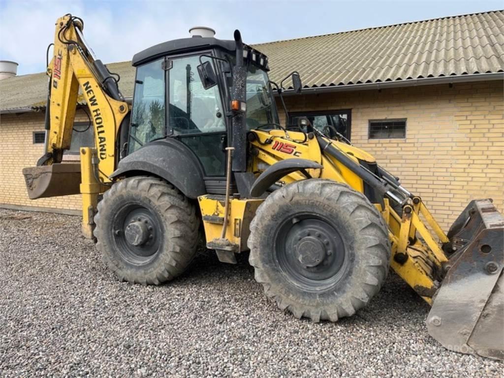 New Holland LB115 Baggerlader