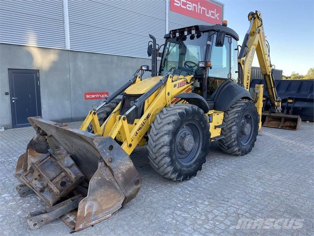 New Holland LB115 Baggerlader