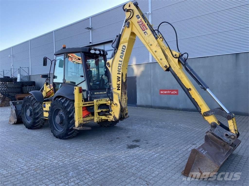 New Holland LB115 Baggerlader