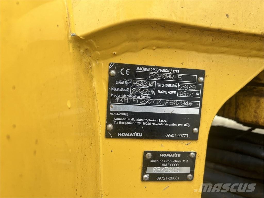 Komatsu PC 80 MR Midibagger  7t - 12t