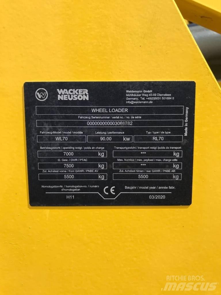 Wacker Neuson WL70 Radlader