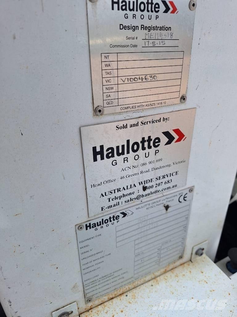 Haulotte Star 10 Kompakte selbstfahrende Hebebühnen