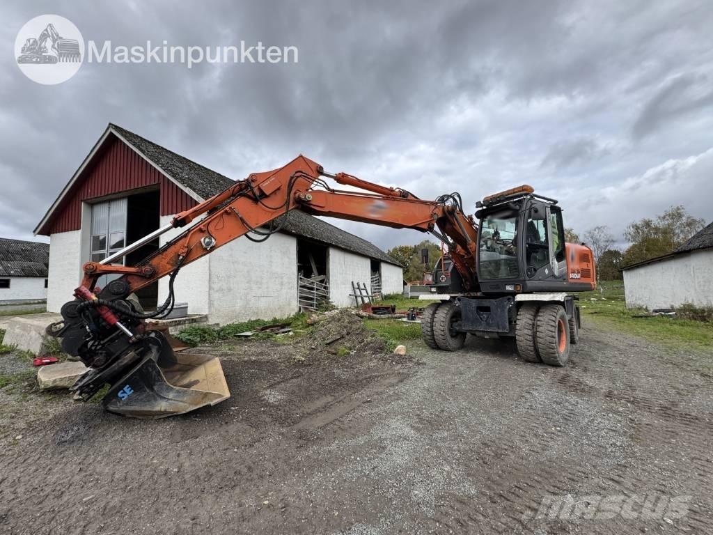 Hitachi ZX 140 W-3 Mobilbagger