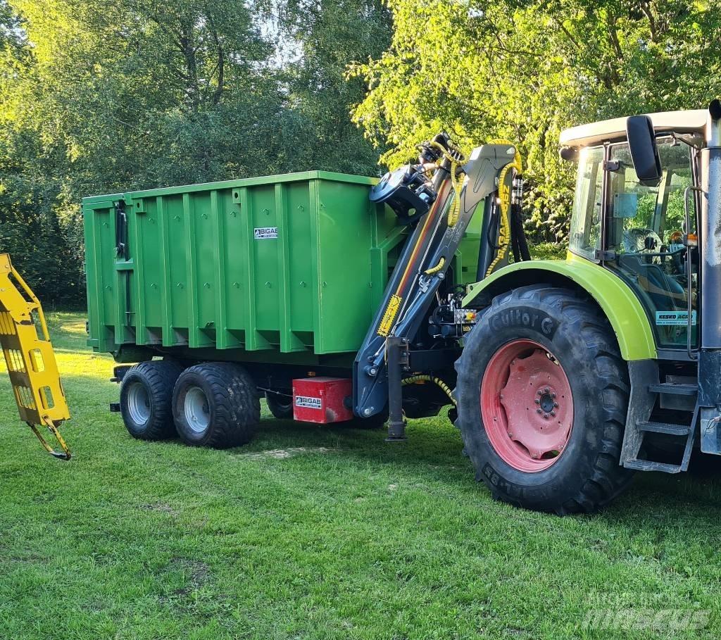 Bigab 12-15 G2 Anhänger mit Hakenlift