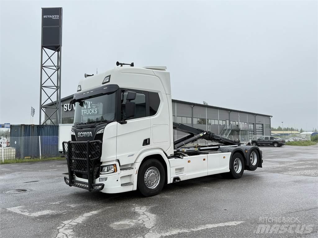 Scania R650 6X2 Abrollkipper