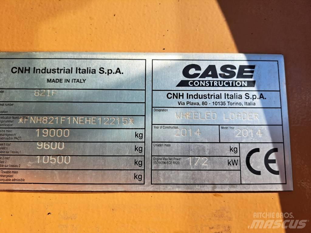 CASE 821 F Radlader