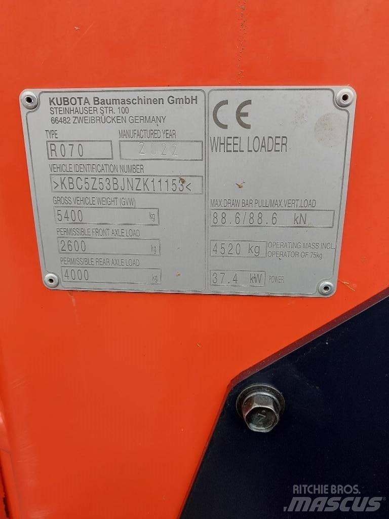 Kubota R 070 Radlader