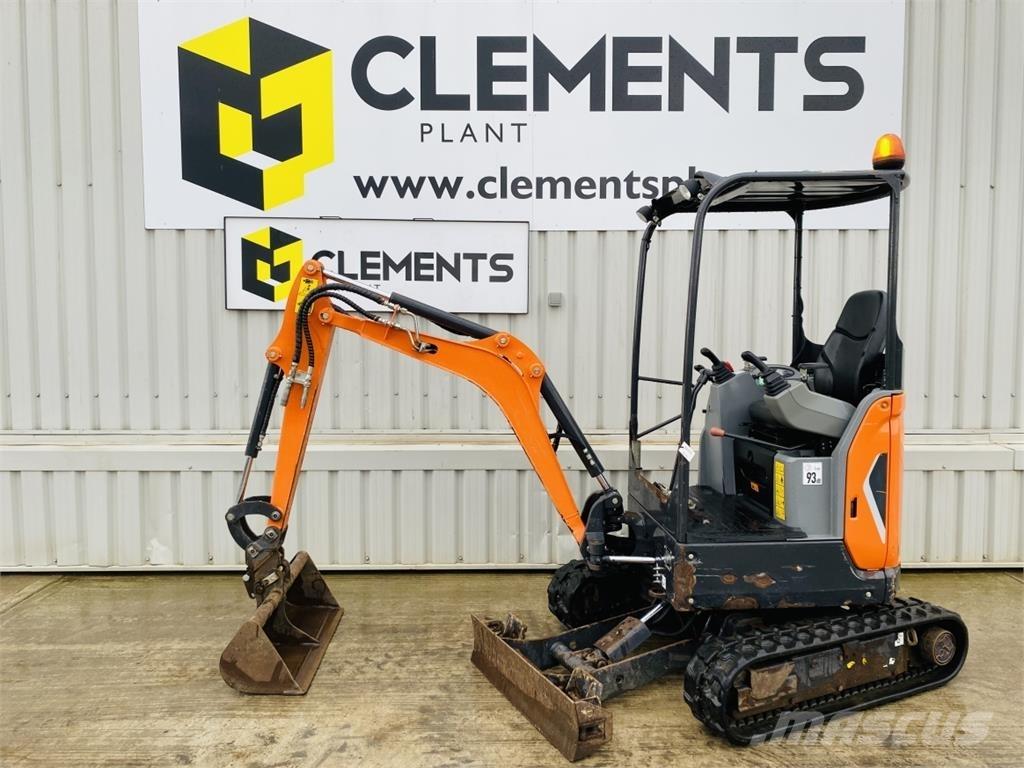 Doosan DX17Z Minibagger < 7t