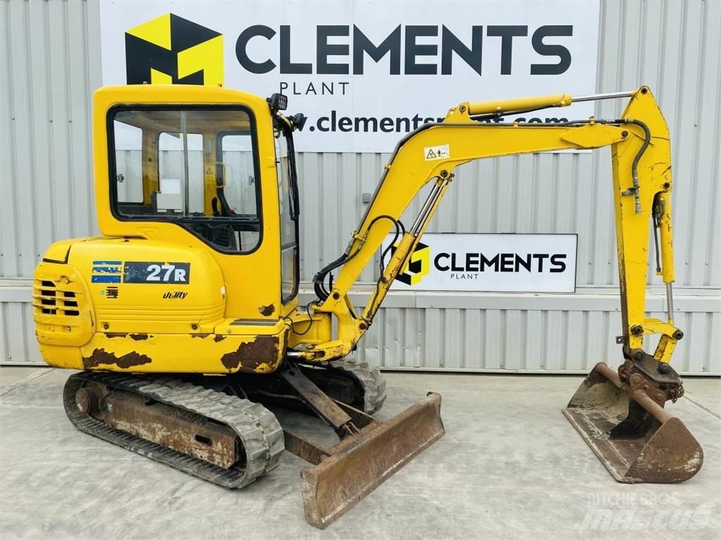 Komatsu PC27R-8 Minibagger < 7t