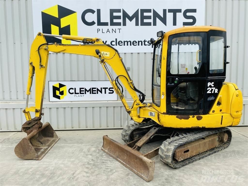 Komatsu PC27R-8 Minibagger < 7t