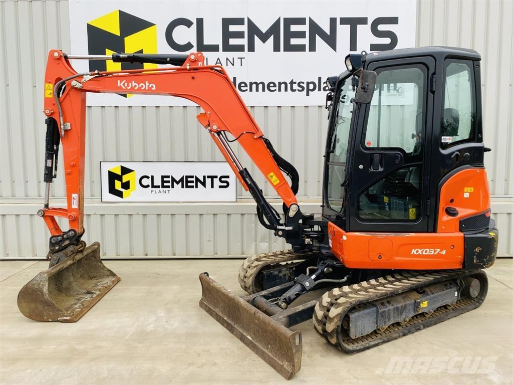 Kubota KX037-4 Minibagger < 7t