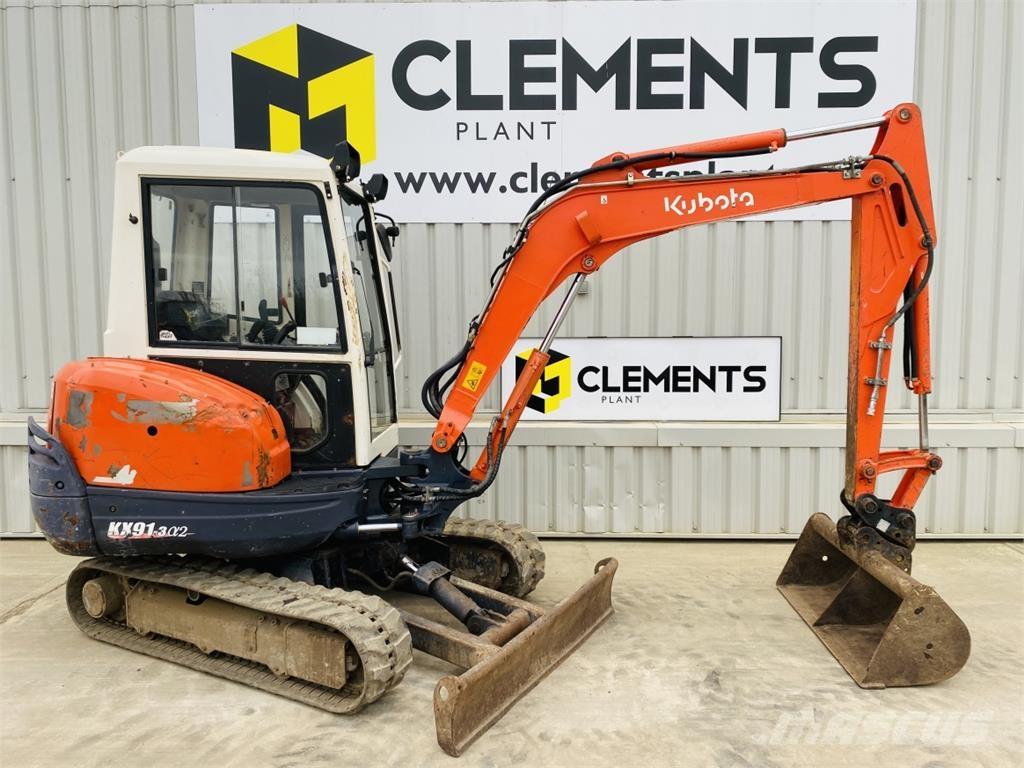 Kubota KX91-3a2 Minibagger < 7t
