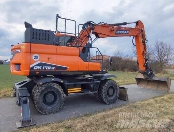 Doosan DX 170 W-7 Mobilbagger