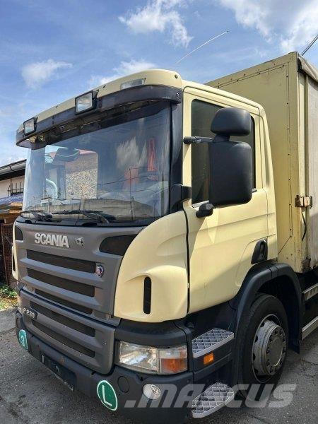 Scania P230 LB Pritschenwagen/Pritschenwagen mit Seitenklappe