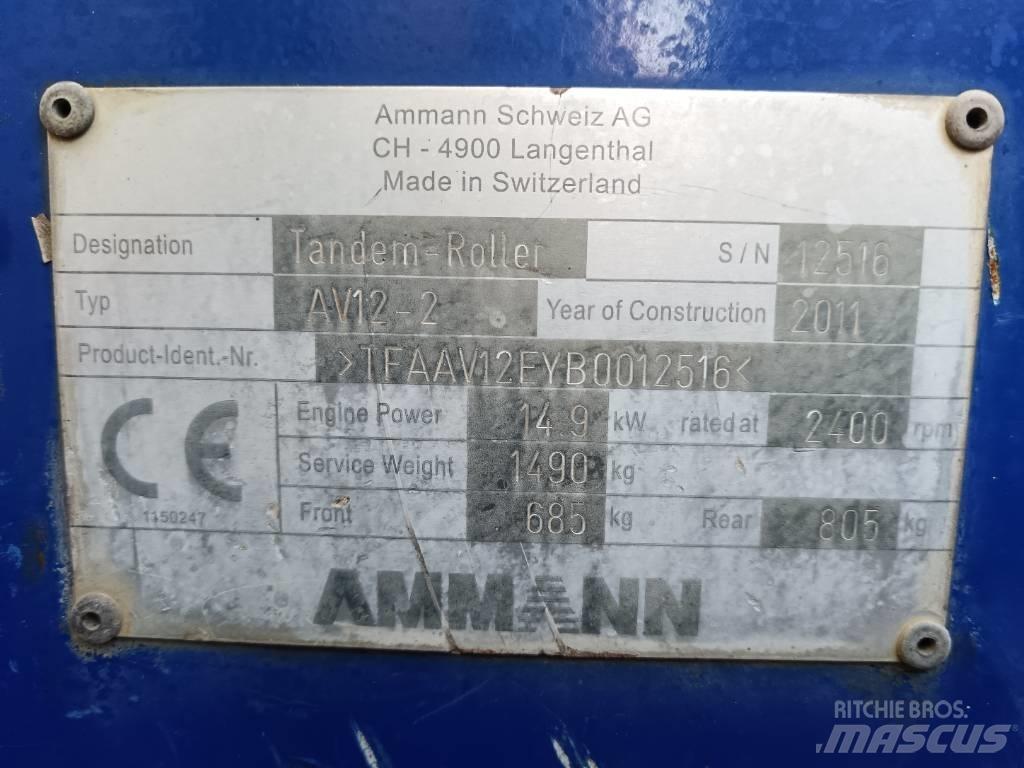 Ammann AV 12-2 Tandemwalzen