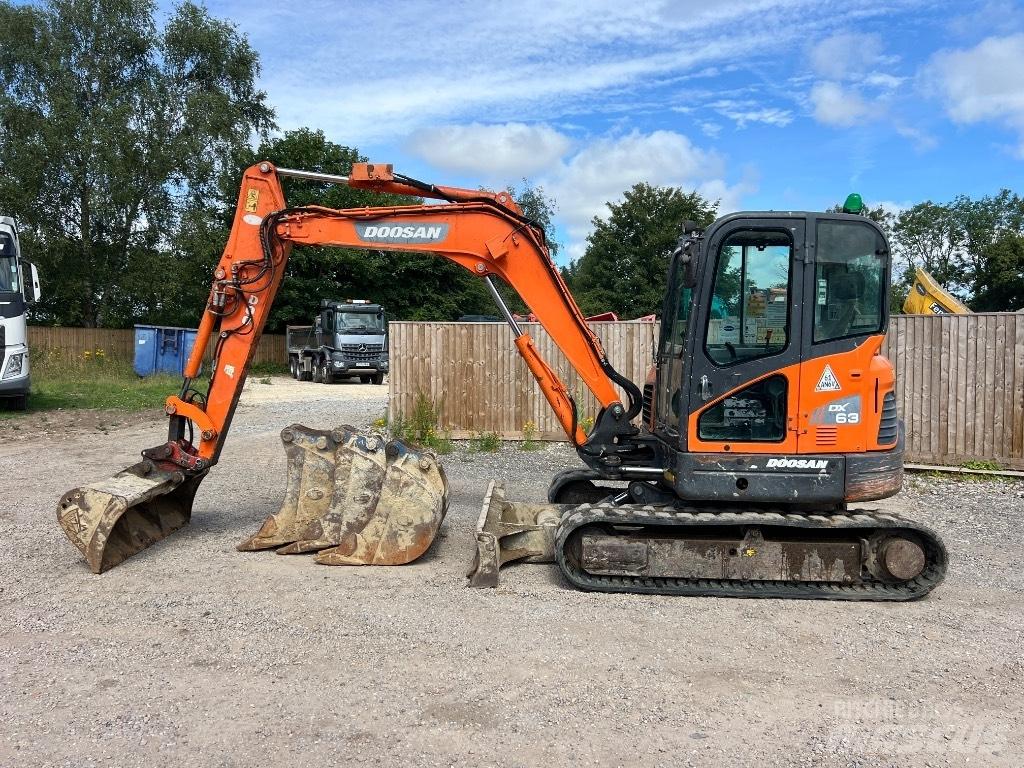 Doosan DX 63-3 Minibagger < 7t