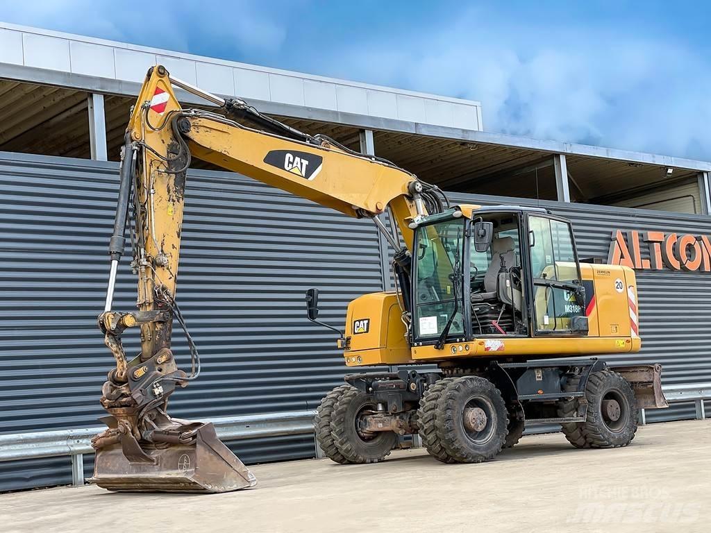 CAT M318F Mobilbagger