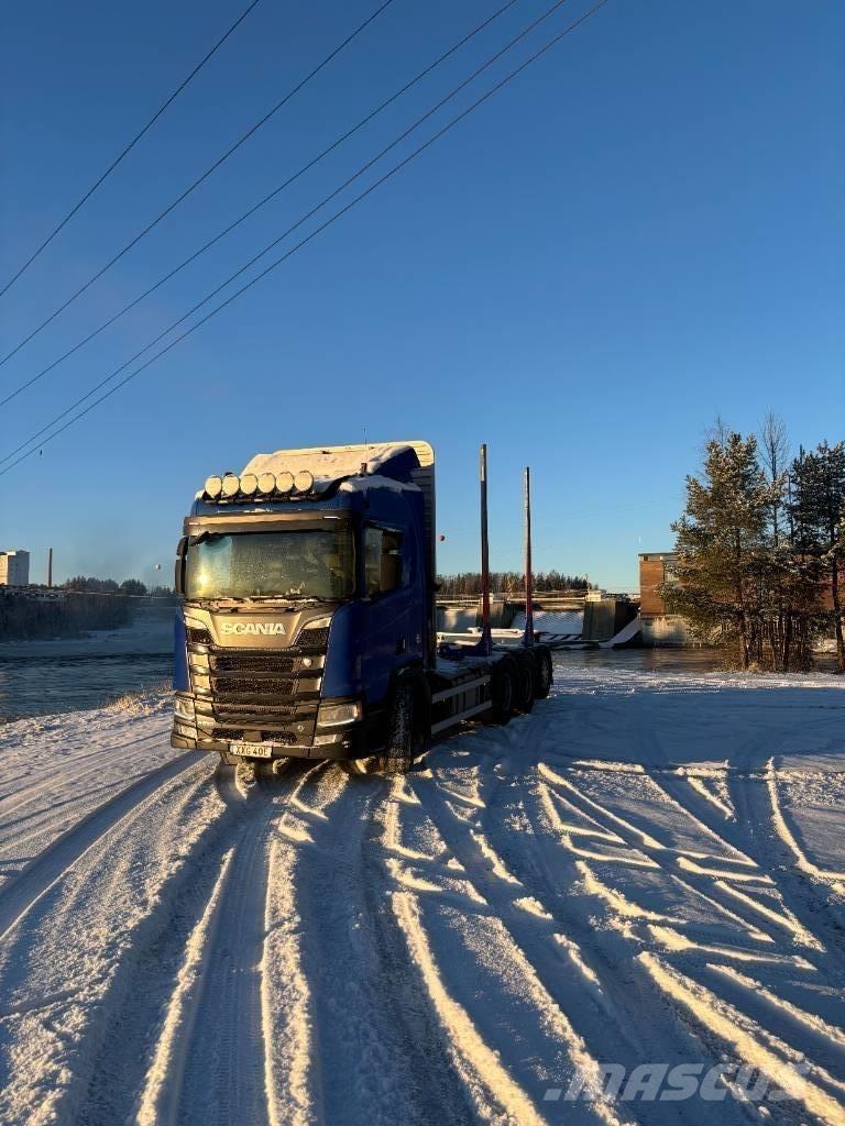 Scania R 650 Holztransporter