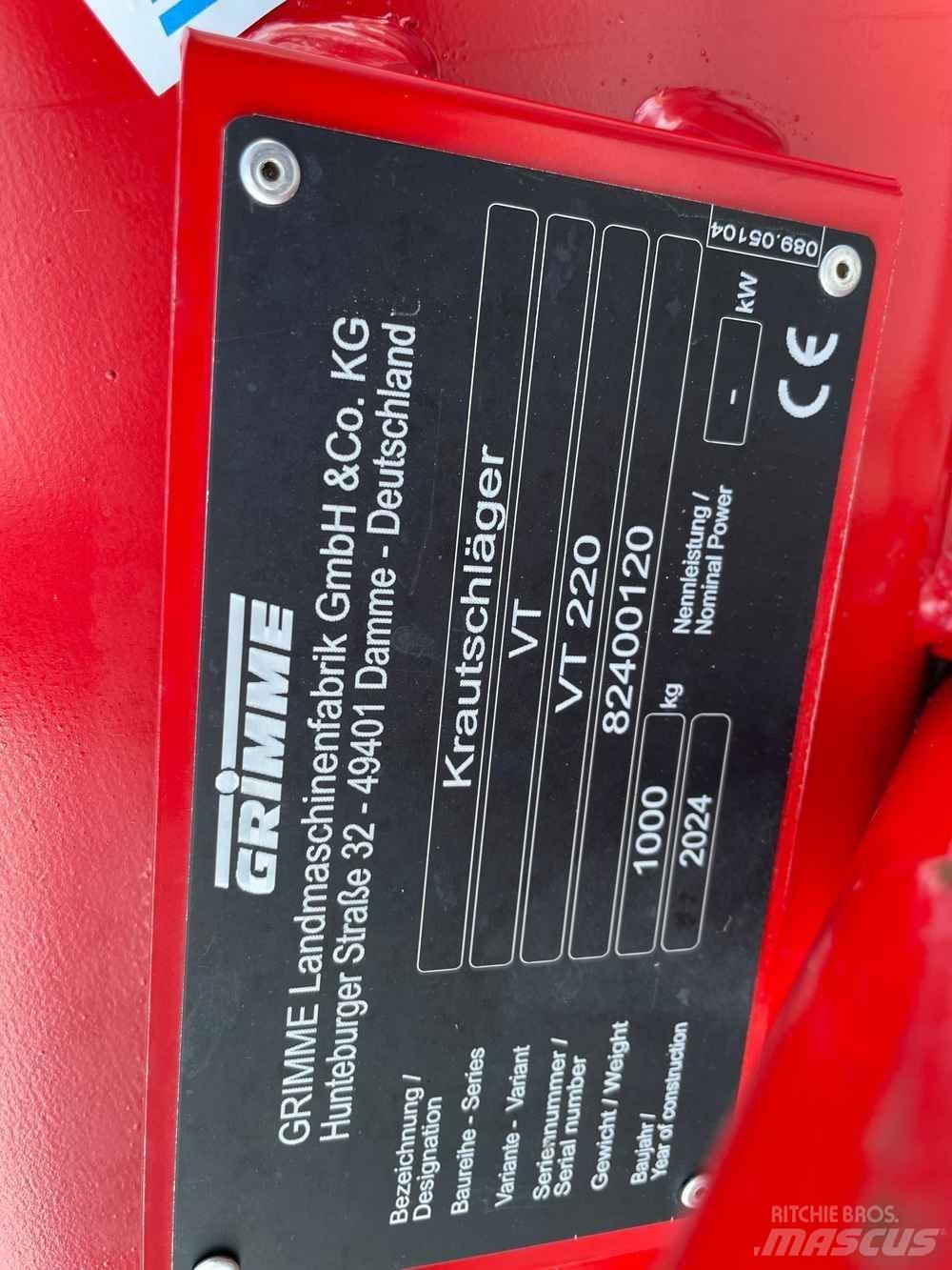 Grimme VT 220F Sonstige Landmaschinen
