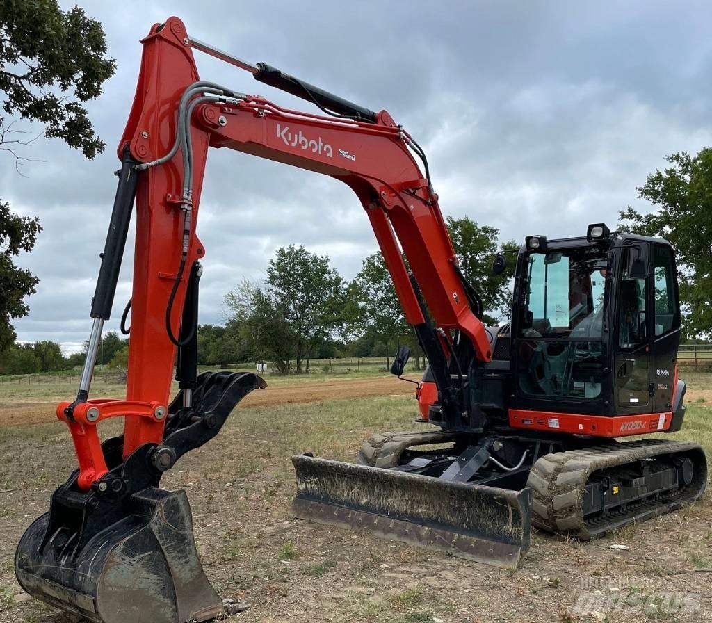 Kubota KX080-4S2 Raupenbagger