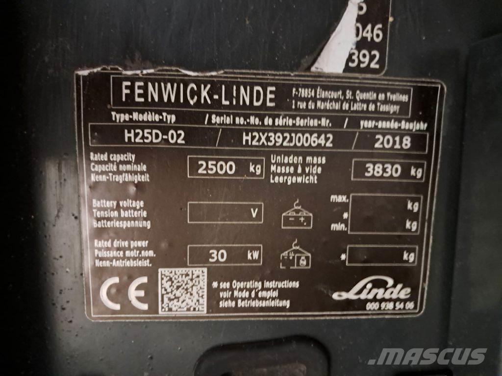 Linde H25D-02 Dieselstapler