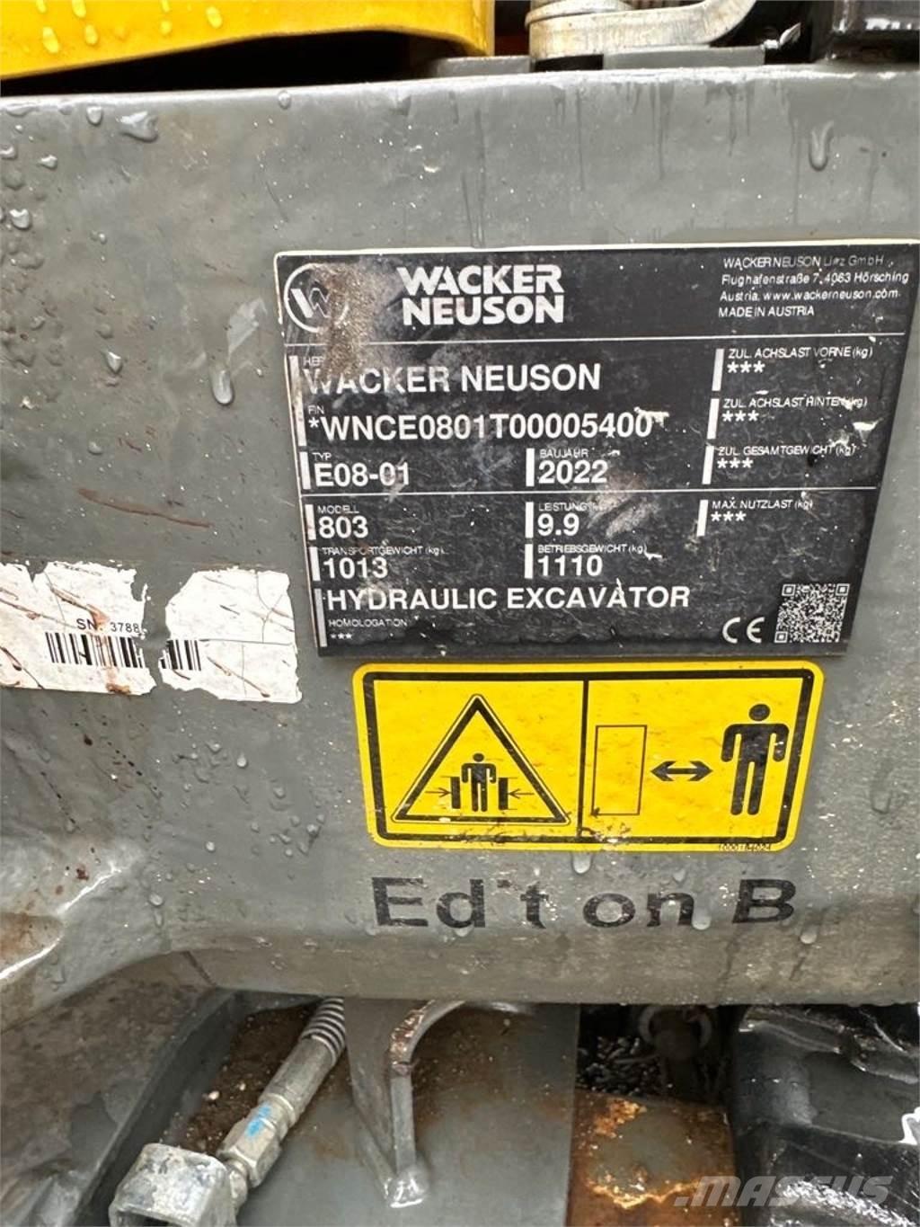 Wacker Neuson 803 Raupenbagger