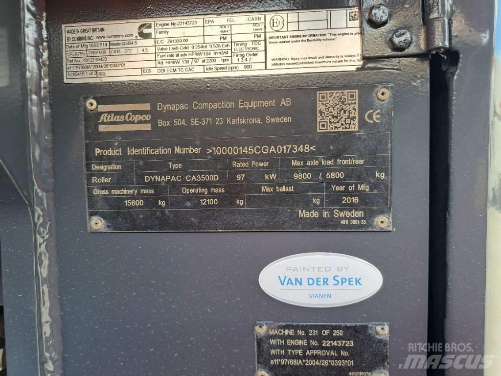 Dynapac CA3500D Walzenzüge