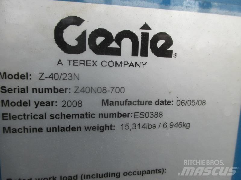 Genie Z 40/23 N Gelenkteleskoparbeitsbühnen
