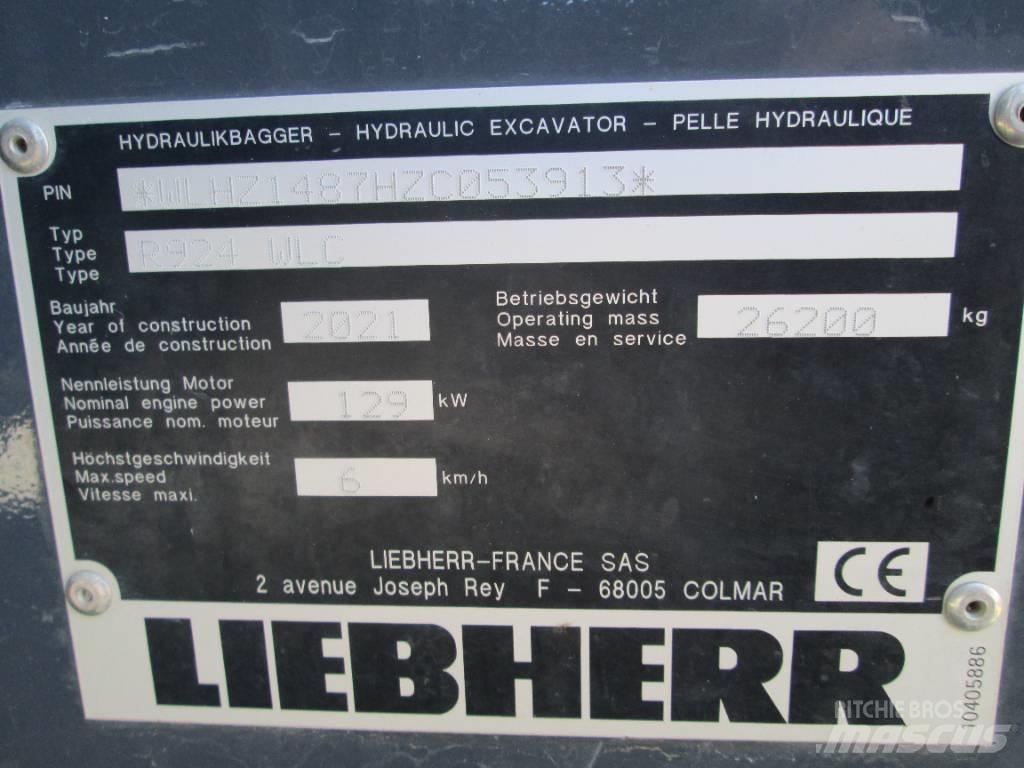 Liebherr R 924 G8 Raupenbagger