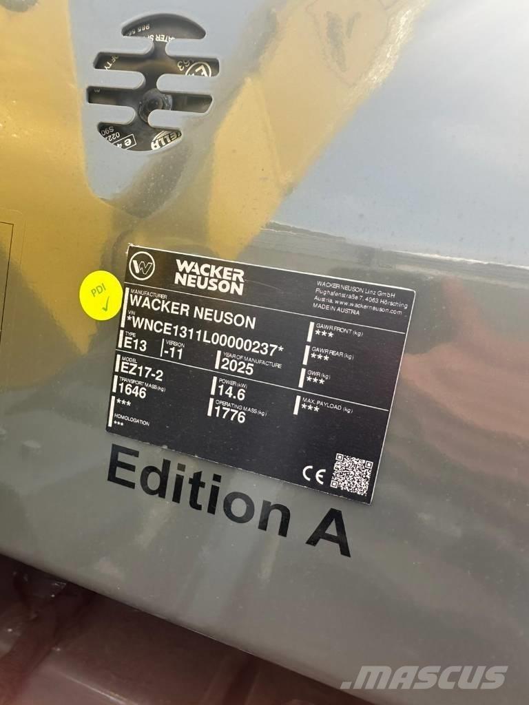 Wacker Neuson EZ 17 Minibagger < 7t