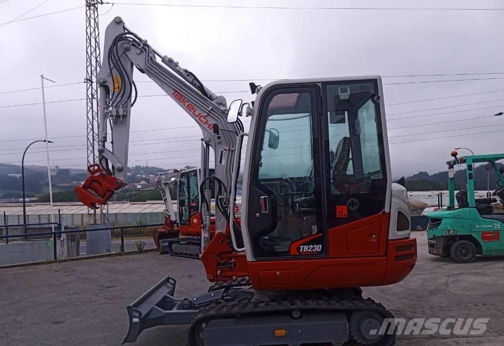 Takeuchi TB 230 Minibagger < 7t