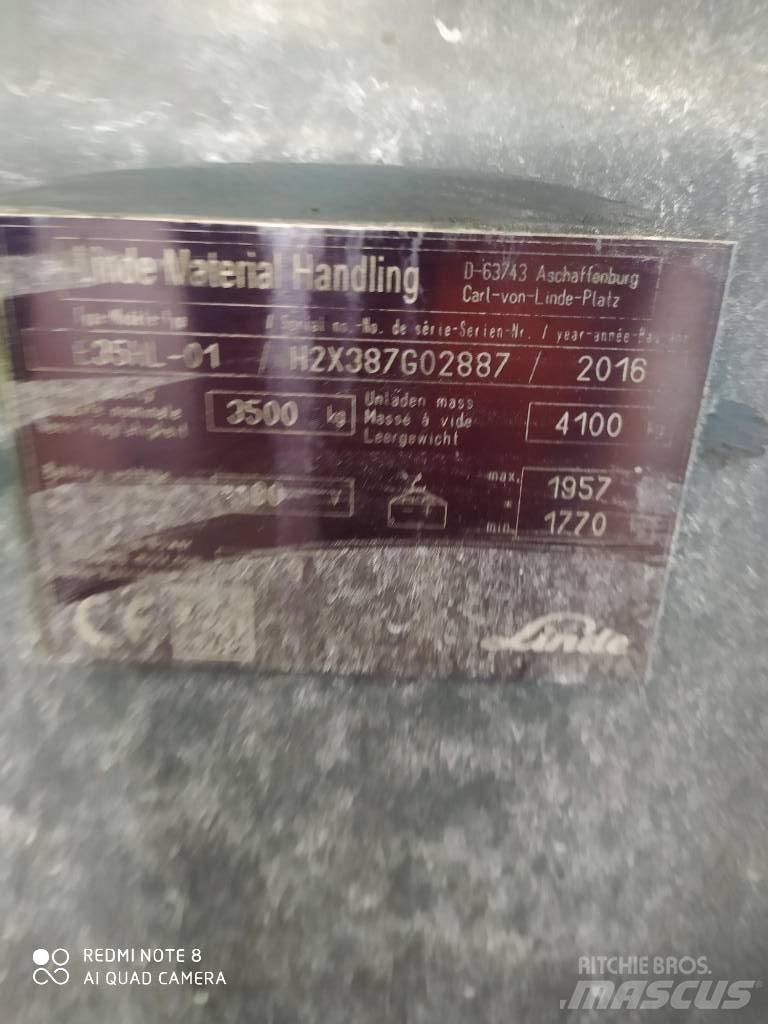 Linde E 35 HL Elektrostapler