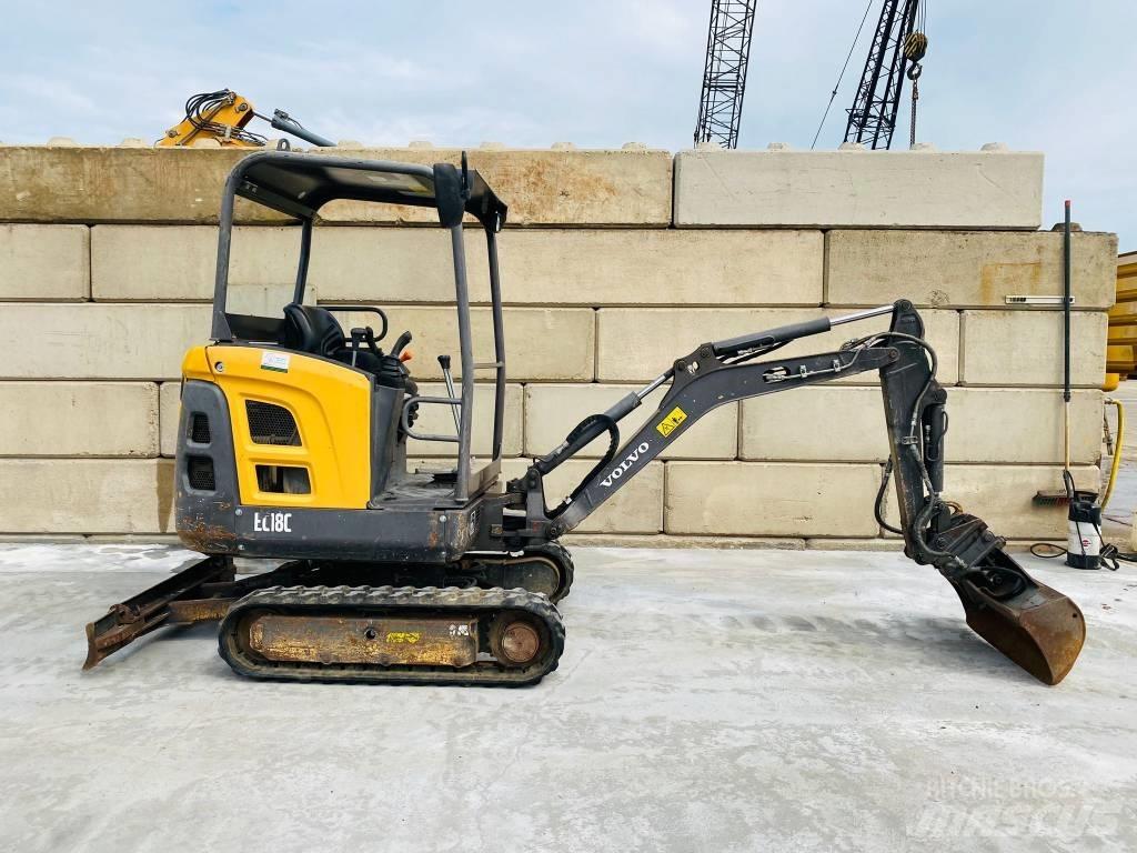 Volvo EC 18 C Minibagger < 7t