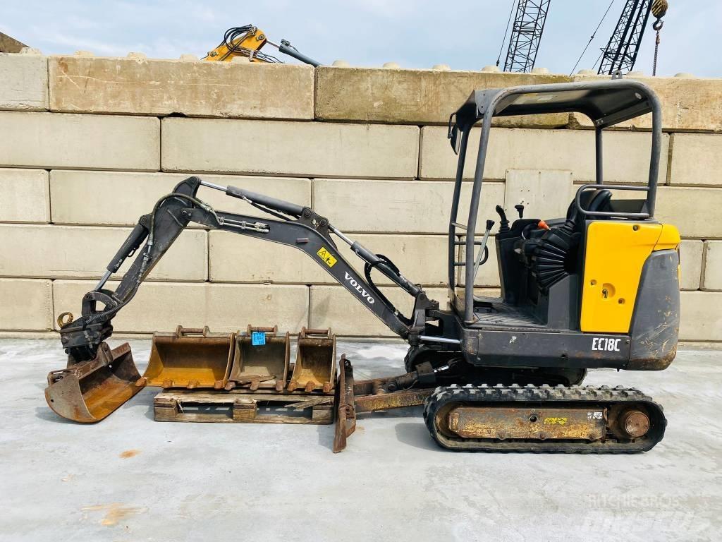 Volvo EC 18 C Minibagger < 7t