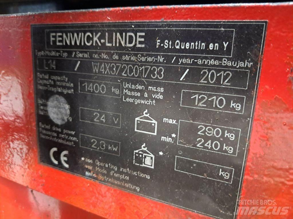 Linde L14 Deichselstapler
