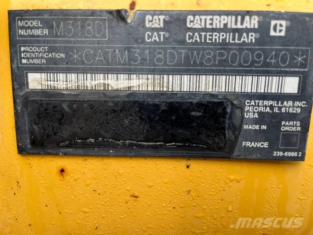 CAT M 318 D Wheeled excavators