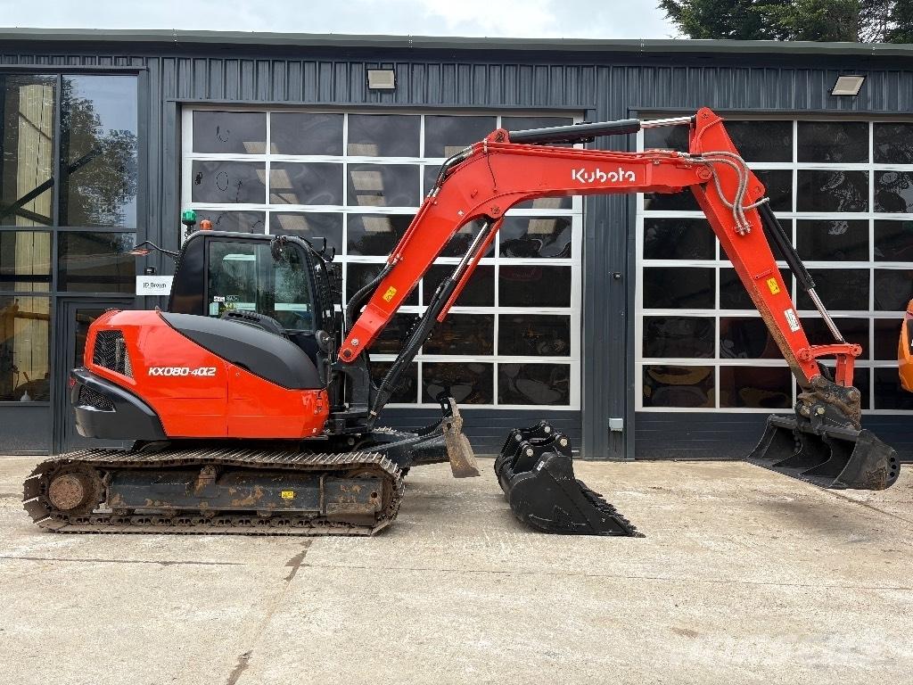 Kubota KX 080 Midibagger  7t - 12t