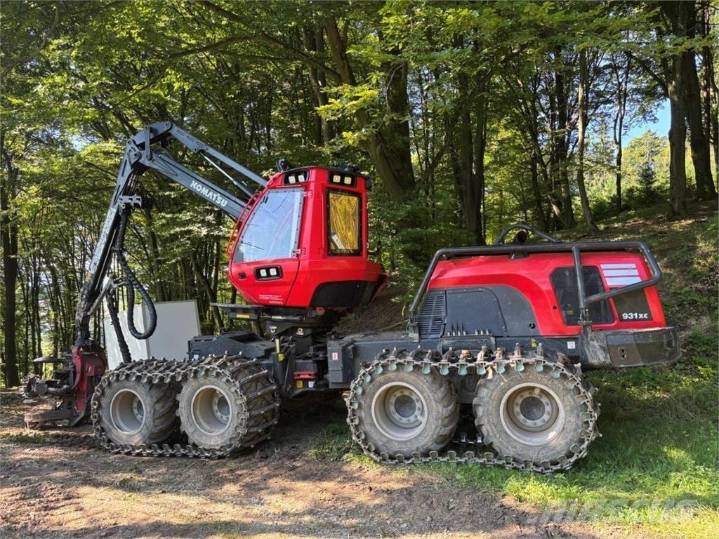 Komatsu 931 XC Harvester